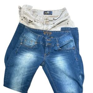 Ladies Pants 2 Pair! Size 5! Angel & VIP Brands